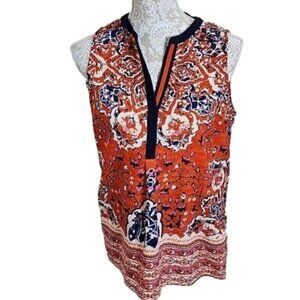 Anthropologie Top  Fleur Bleue Boho sleeveless lightweight Women's Small